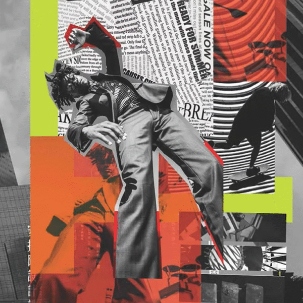 Adventure Club – Urban Collage Poster