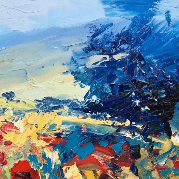 Modern Art Painting 009 - Image 6
