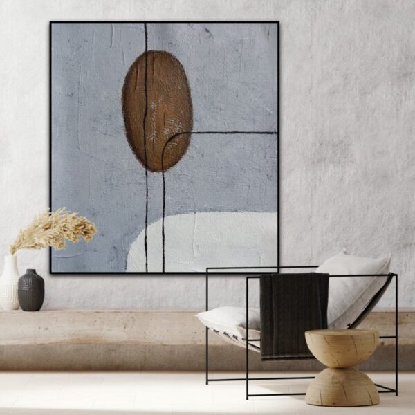 Huge painting, Oversized Abstract Wall Art, Commission Painting, Abstract Painting, Modern Wall Art, Boho Wall Decor, Bedroom Decor - Image 2