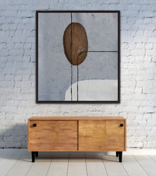 Huge painting, Oversized Abstract Wall Art, Commission Painting, Abstract Painting, Modern Wall Art, Boho Wall Decor, Bedroom Decor - Image 6