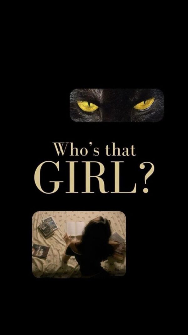 Who’s That Girl? – Dark Aesthetic Edit with Mysterious Eyes and Book Lover Vibes - Image 2