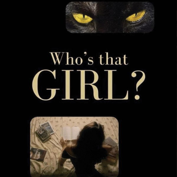Who’s That Girl? – Dark Aesthetic Edit with Mysterious Eyes and Book Lover Vibes