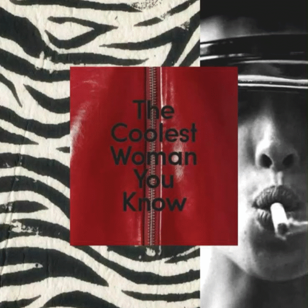 The Coolest Woman You Know – Bold Feminist Fashion Collage Art